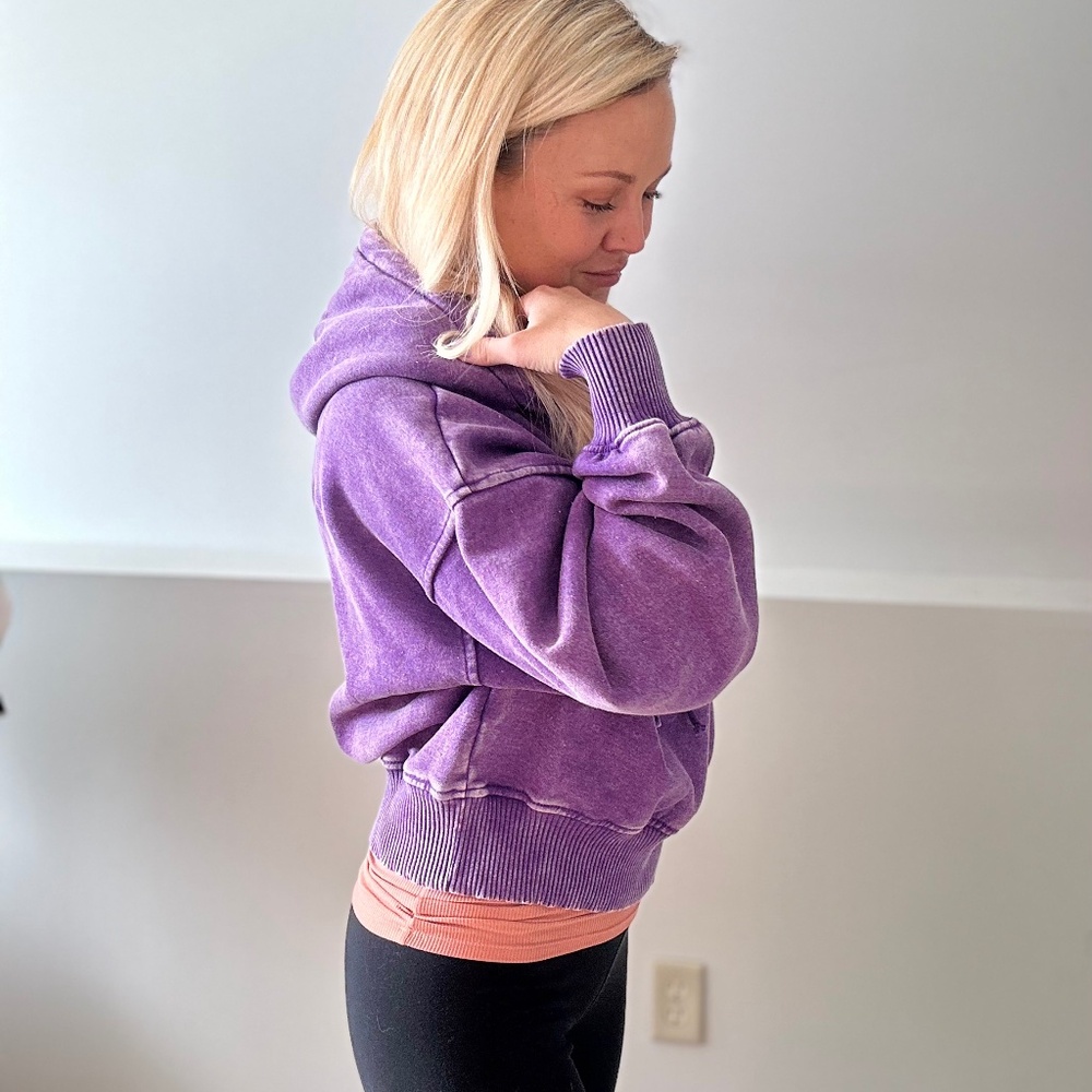 Hoodie Weather Cropped Hoodie